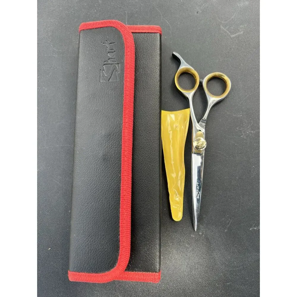 Sharf Gold Touch Grooming Pet Shear, 6.5 Inch Curved Scissors, Use Curved She...